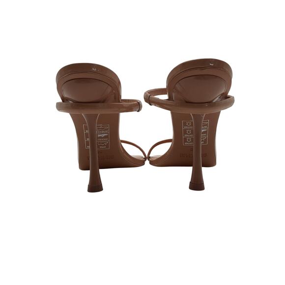 Simkhai 'Siren' Pink Patent Leather Sandals Size 9 - Picture 5 of 6